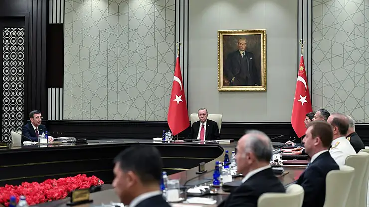 MGK Cumhurbaşkanı Erdoğan Başkanlığında Toplandı! Gündem Orta Doğu