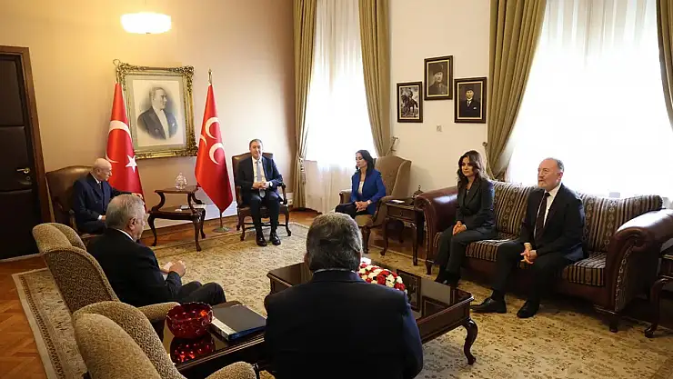MHP-DEM Parti görüşmesi sona erdi! Görüşmede neler konuşuldu?