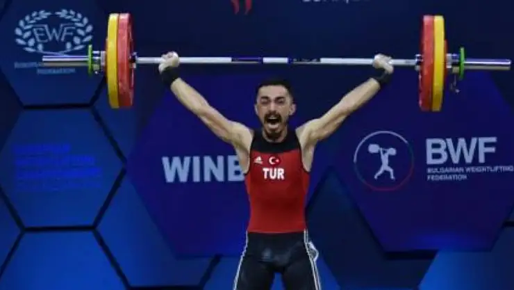 Milli Halterci Muammer Şahin Avrupa Şampiyonu Oldu