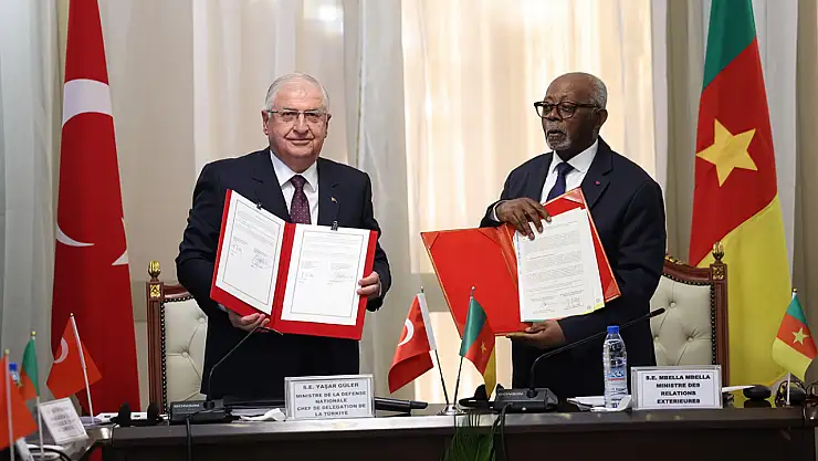 Milli Savunma Bakanı Güler Kamerun'da