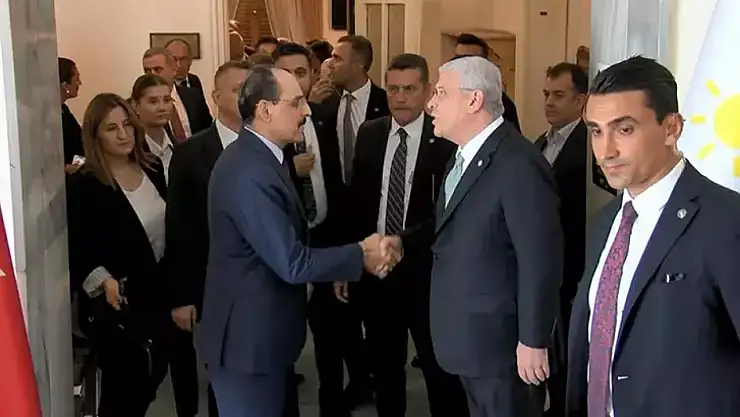 MİT Başkanı Kalın, İYİ Parti'yi ziyaret etti