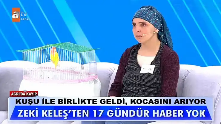 Müge Anlı'da Medine Kimdir? Kuşu İle Birlikte Eşini Aramaya Geldi