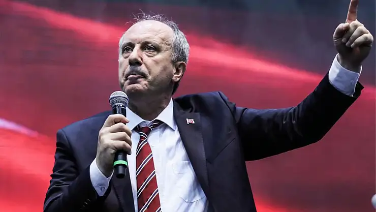 Muharrem İnce: 'İmamoğlu'nu yargılıyorsan açık tanıkla Melih Gökçek'i yargıla'