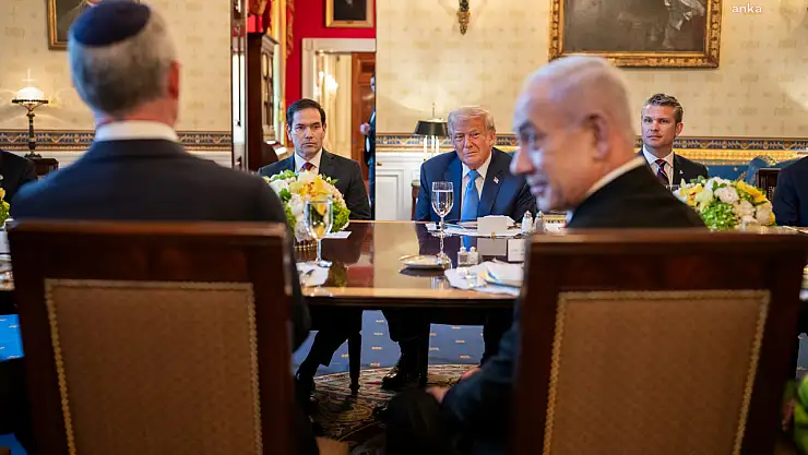 Netanyahu, Beyaz Saray'da Trump ile görüştü
