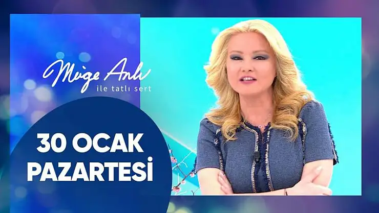 Müge Anlı ile Tatlı Sert 31 Ocak Salı ATV Canlı İzle..