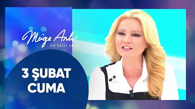 Müge Anlı ile Tatlı Sert 6 Şubat Pazartesi ATV Canlı İzle..