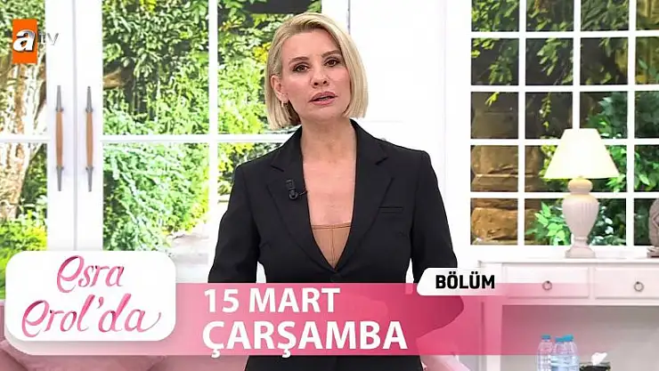 Esra Erol'da 16 Mart Perşembe ATV Canlı Tek Parça İzle..
