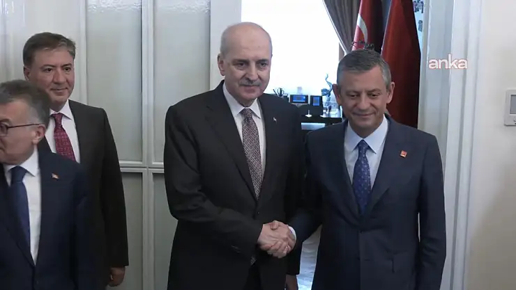 Numan Kurtulmuş CHP'yi ziyaret etti! Görüşmede neler konuşuldu?