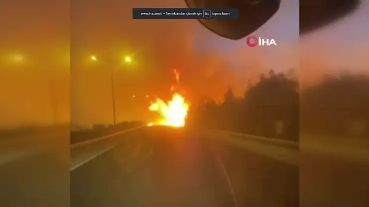 Ödemiş ve Buca'da Yangınlar Devam Ediyor! Yerleşim Yerleri Tehdit Altında