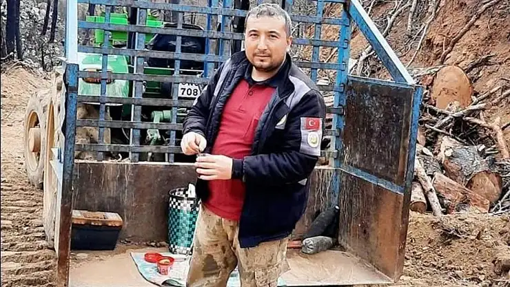 Ödemiş yangınında 1 orman işçisi hayatını kaybetti!