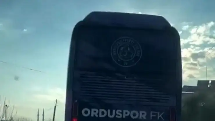 Orduspor Otobüsü Suriye'de
