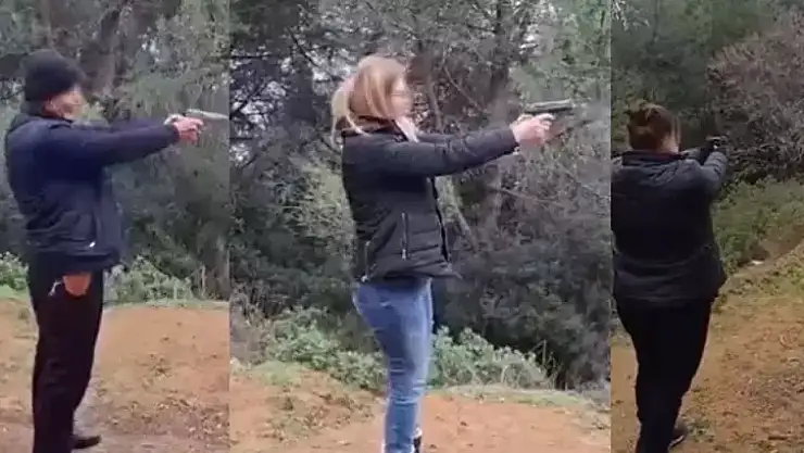 Ormanda atış talimi yapan muhtarlar ifadeye çağrıldı