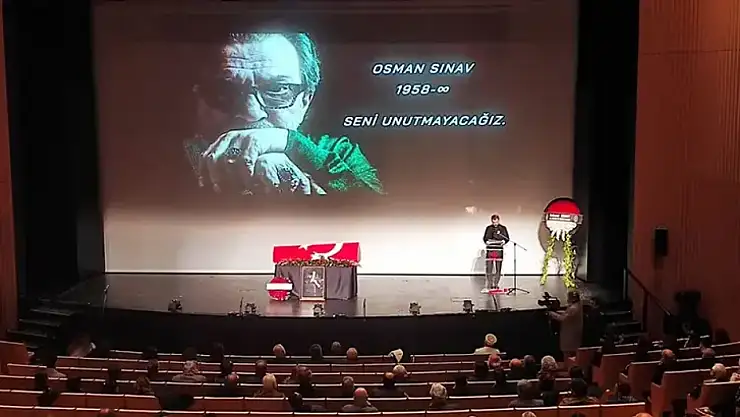 Osman Sınav için AKM'de tören düzenlendi