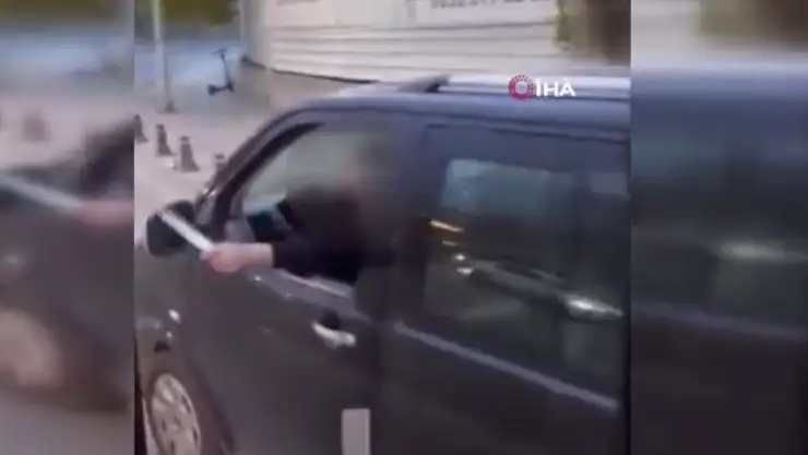 Otobüs Şoförüne Şiddet ve Tehdit! O Anlar Kamerada