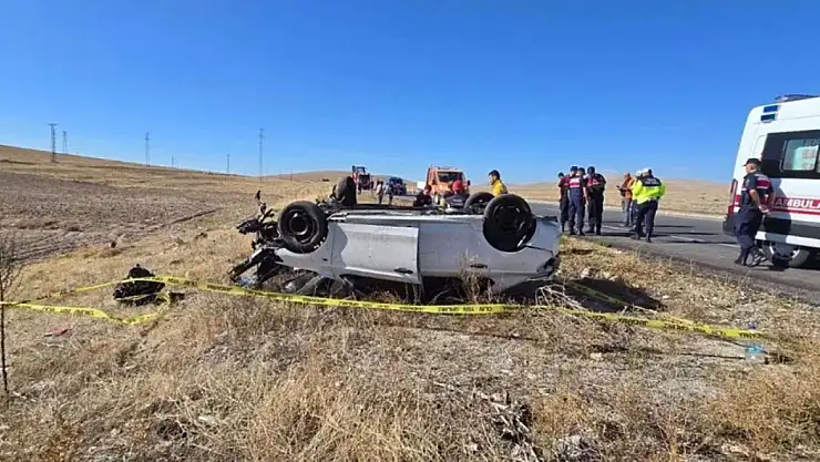 Otomobil takla attığı kazada 3 kişi hayatını kaybetti
