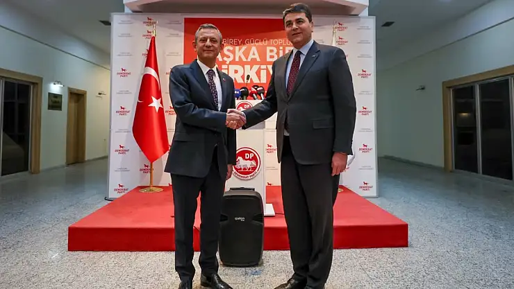 Özgür Özel'den Demokrat Parti Genel Başkanı Uysal'a Ziyaret