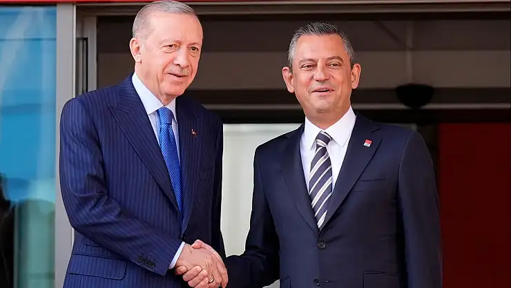 Özgür Özel İle Erdoğan Bayramlaştı