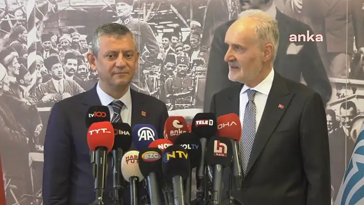 Özgür Özel, İTO'yu ve Türkonfed'i ziyaret etti! Özgür Özel'den kritik açıklamalar