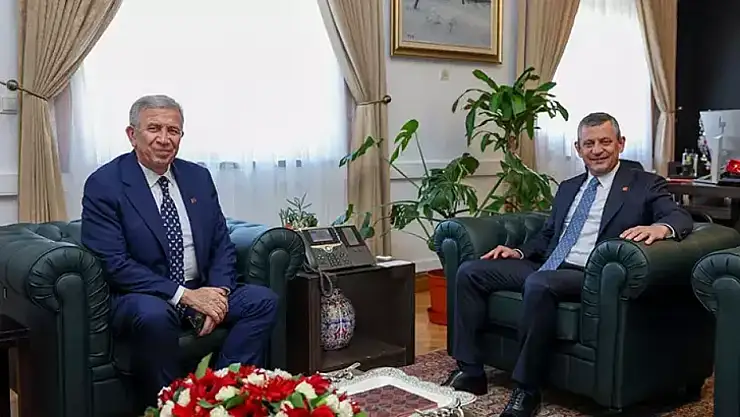 Özgür Özel, Mansur Yavaş İle Bir Araya Geldi