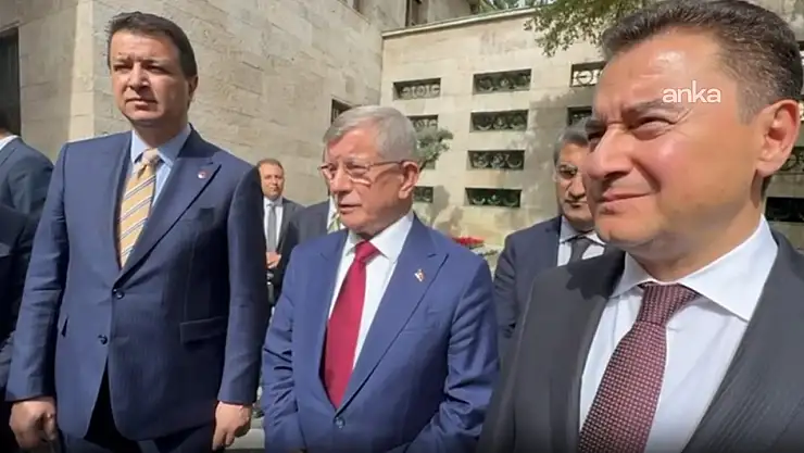 Özgürlük filosuna saldırısına ilişkin Yeni Yol Grubu liderleri Numan Kurtulmuş ile görüştü