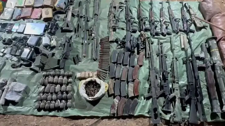 Pençe-Kilit operasyonu bölgesinde çok sayıda silah ve mühimmat ele geçirildi