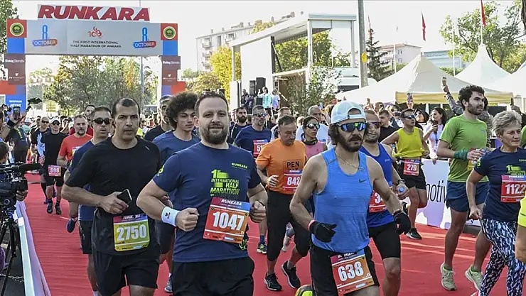Runkara Yarı Maratonu etkinliği nedeniyle Ankara'da yarın bazı yollar trafiğe kapatılacak