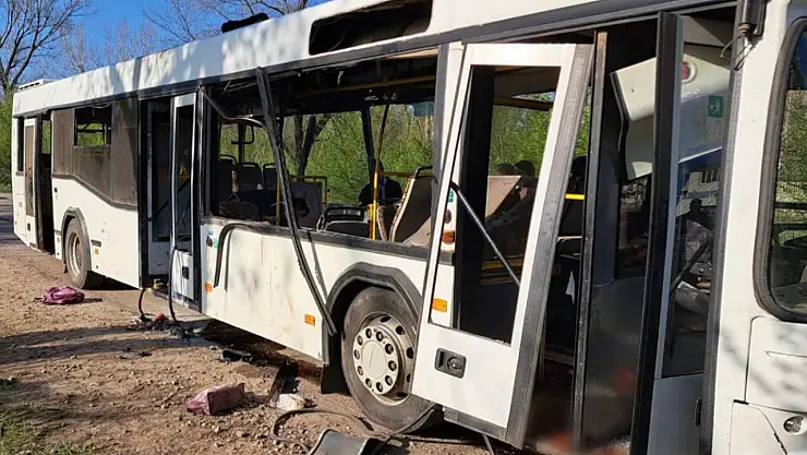 Rusya, Ukrayna'da sivilleri taşıyan otobüsü vurdu: 9 ölü, 30 yaralı