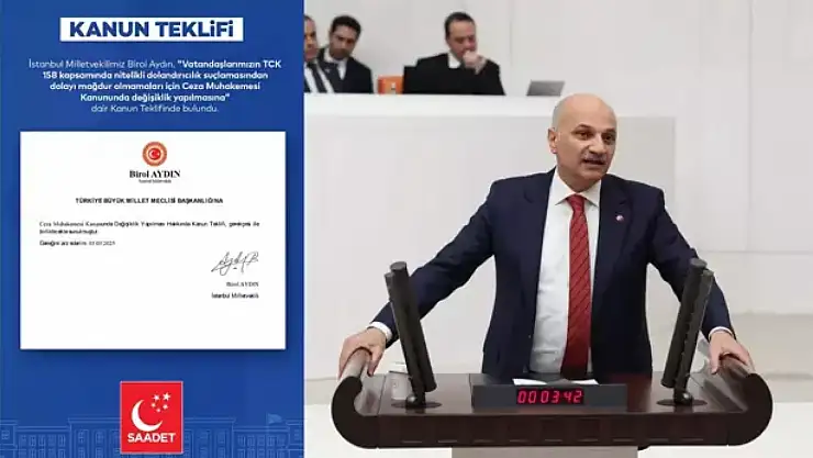 Saadet Partili Aydın  Gençlerin Haksız Yargılanmalarının Önüne Geçilmeli