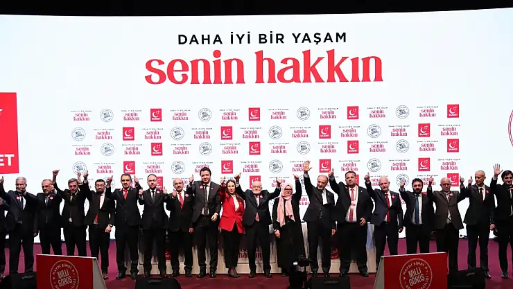 Saadet Partisi Adaylarını Tanıttı