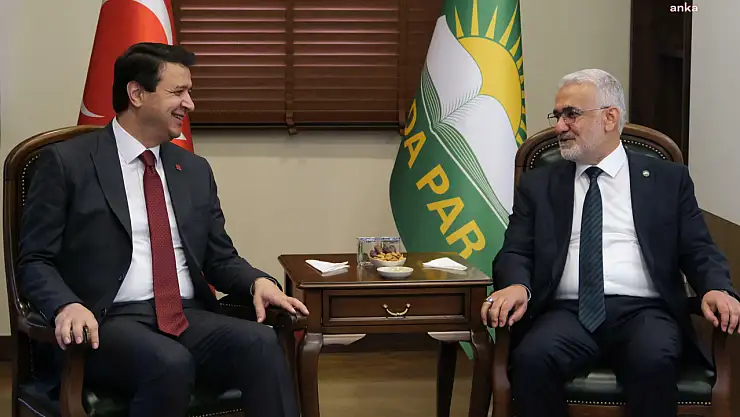 Saadet Partisi Genel Başkanı Arıkan'dan HÜDA PAR Genel Başkanı Yapıcıoğlu'na Ziyaret