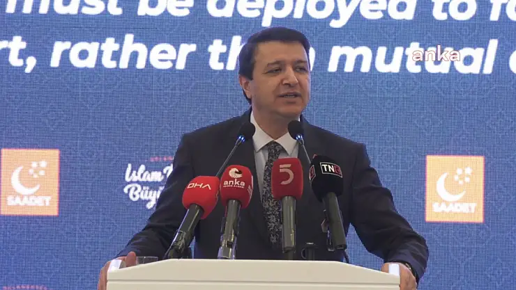 Saadet Partisi Genel Başkanı Mahmut Arıkan İslam ülkelerinin büyükelçileri ile iftarda buluştu