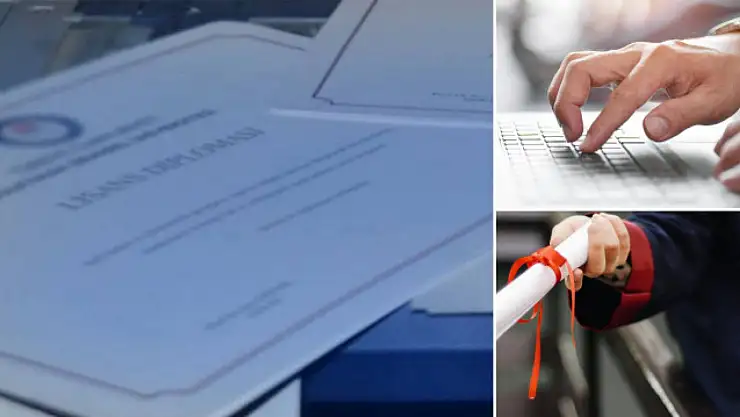 Sahte e-imza iddianamesi: 120 bin TL'ye ortaokul-lise diploması düzenlemişler