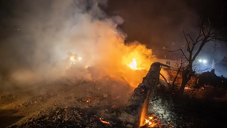 Sakarya'da orman yangını 2'nci gününde: 3 ev tamamen yandı