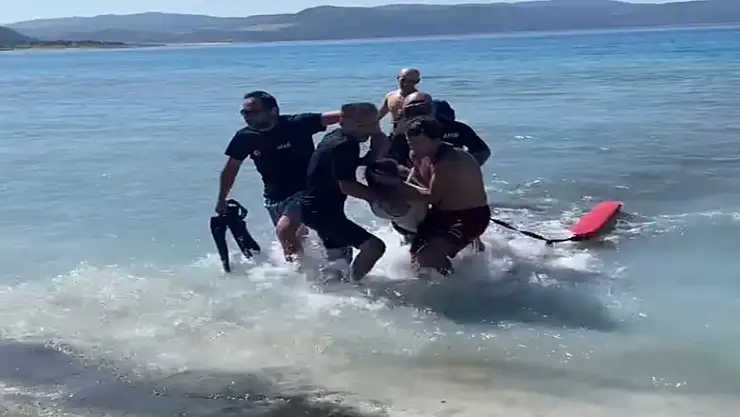 Salda Gölü'nde can pazarı: Genç kız ölümle burun buruna geldi
