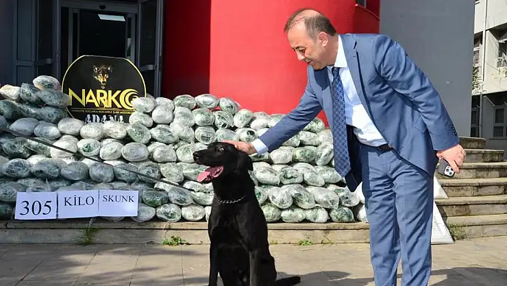 Samanların Arasında 305 Kilogram Uyuşturucu Çıktı