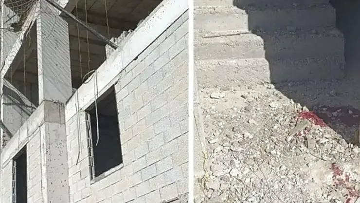 Şanlıurfa'da 14 yaşındaki işçi inşaattan düşerek öldü!