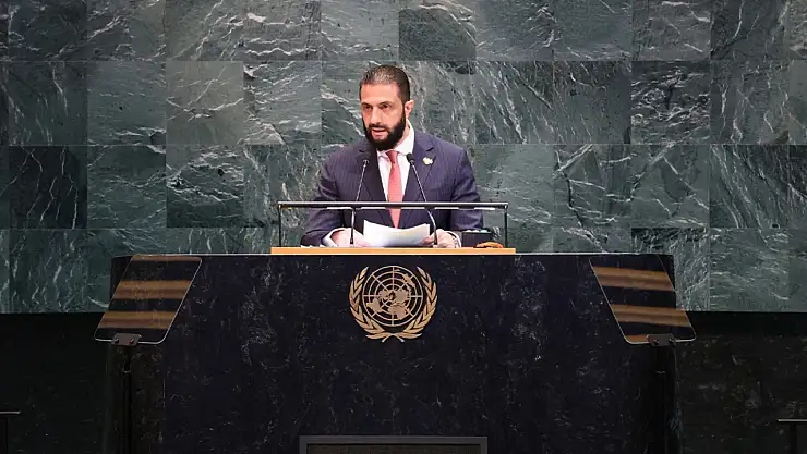 Şara, Yaklaşık 60 Yıl Aradan Sonra BM Genel Kurulu'na Hitap Eden ilk Suriye Lideri Oldu