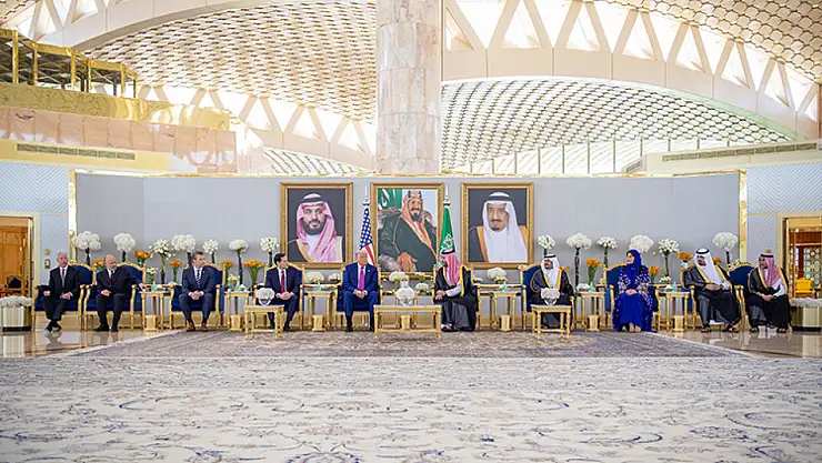 Suudi Arabistan'a ziyarete giden Trump'ın kahveyi neden içmediği ortaya çıktı