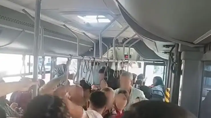 Taciz iddiası otobüste kavga çıkardı! İşte olayın detayları