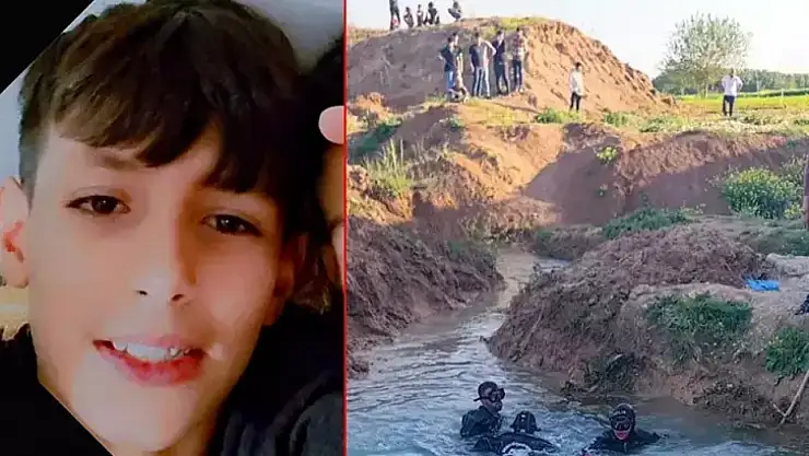 Tahliye kanalına düşen çocuk hayatını kaybetti