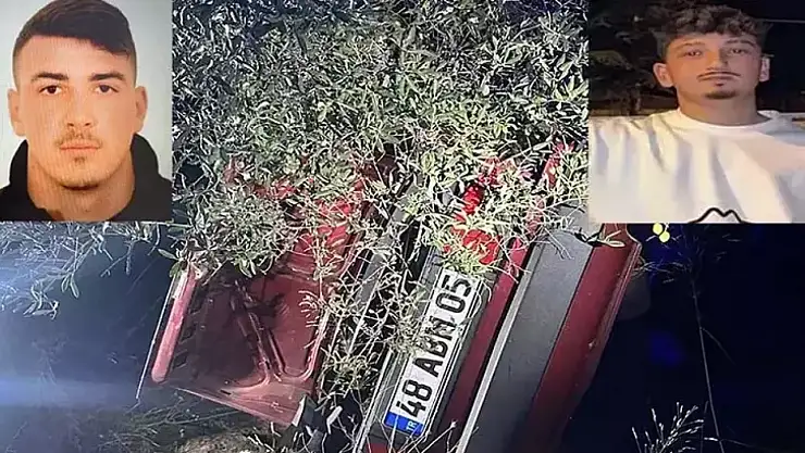 Takla atıp, ağaca çarpan otomobildeki 2 kişi öldü