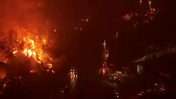 Tarım ve Orman Bakanı İbrahim Yumaklı, Çeşme'deki yangının kontrol altına alındığını açıkladı