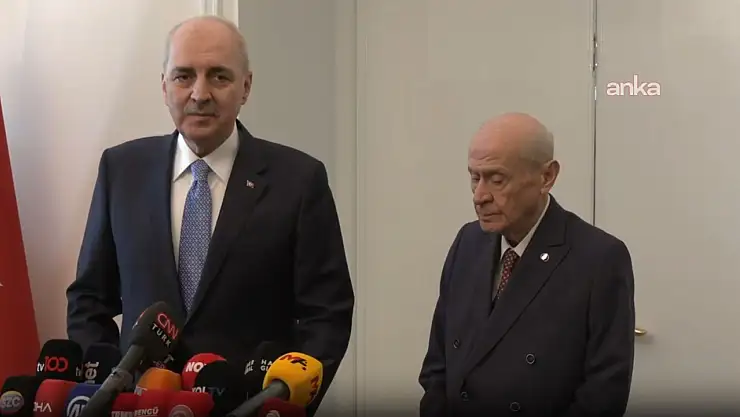 TBMM Başkanı Kurtulmuş, Devlet Bahçeli'yle bir araya geldi! Görüşmede neler konuşuldu?