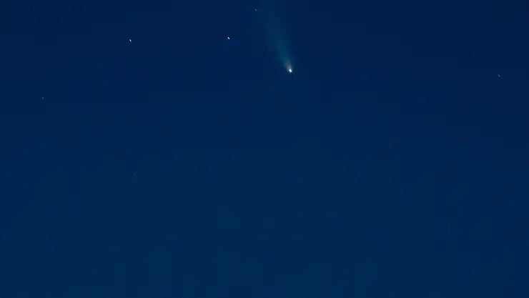 Tekirdağ'da Son 13 Yılın En Parlak Kuyruklu Yıldızı Göründü