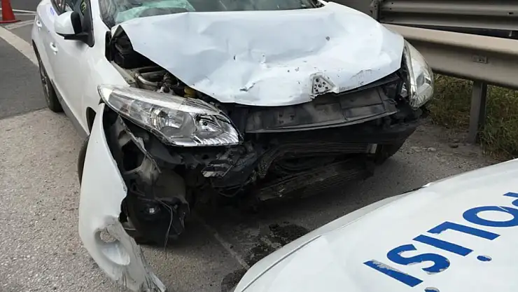 TEM bağlantı yolunda zincirleme kaza 6 yaralı