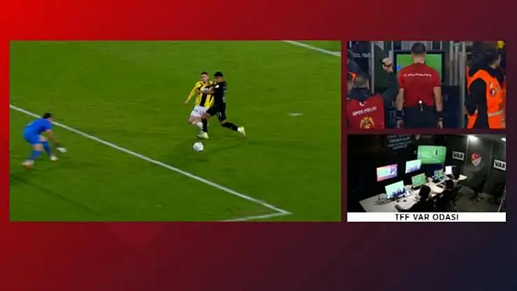 TFF Fenerbahçe-Atakaş Hatayspor Karşılaşmasının VAR Kaydını Açıkladı