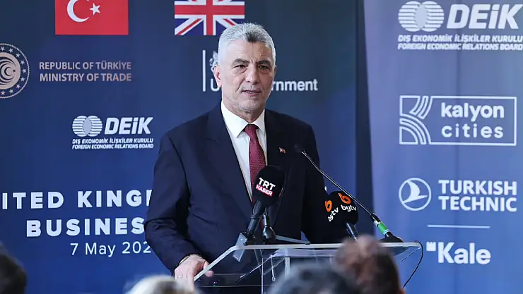 Ticaret Bakanı Bolat, Türkiye-İngiltere İş Forumu'nda konuştu