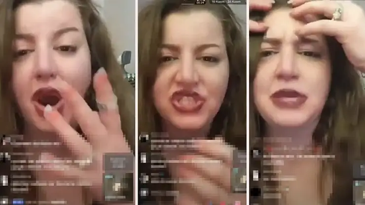TikTok Canlı Yayınında 8 Yaşındaki Kızına Müstehcen Kelimeler Kullanan Kadın Gözaltına Alındı