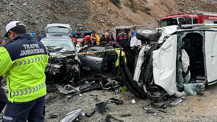 Trabzon'da trafik kazası: 7 yaralı