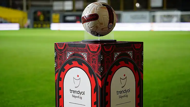 Trendyol Süper Lig'de 2025-2026 sezonu fikstürü belli oldu